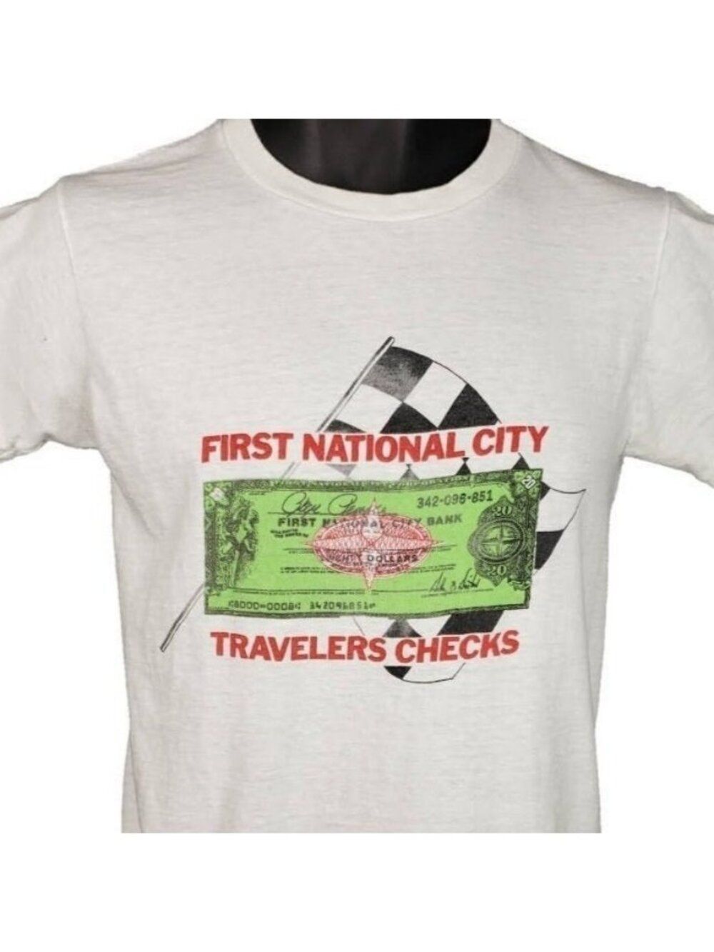 Vintage Al Lager Engines Porsche Racing T Shirt Mens Size Small White 80s